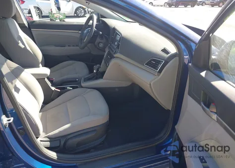 2018 Hyundai Elantra Sel из США, поврежденный, VIN 5NPD84LF6JH378278